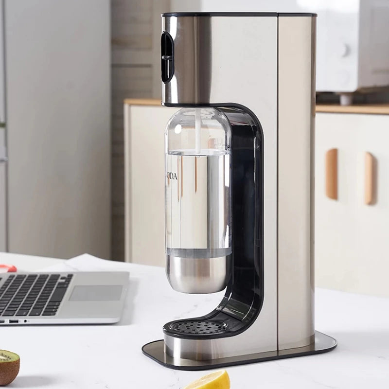 DIY Soda Maker Machine Home Carbonated Water Maker for Cola and Juice Reusable Sparkling Beverage Maker Healthy Homemade Soda