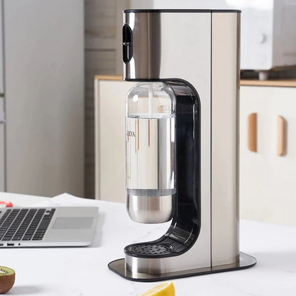 DIY Soda Maker Machine Home Carbonated Water Maker for Cola and Juice Reusable Sparkling Beverage Maker Healthy Homemade Soda