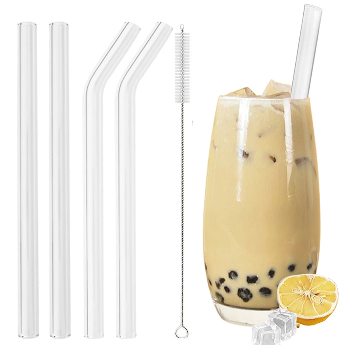 6pcs Reusable High Borosilicate