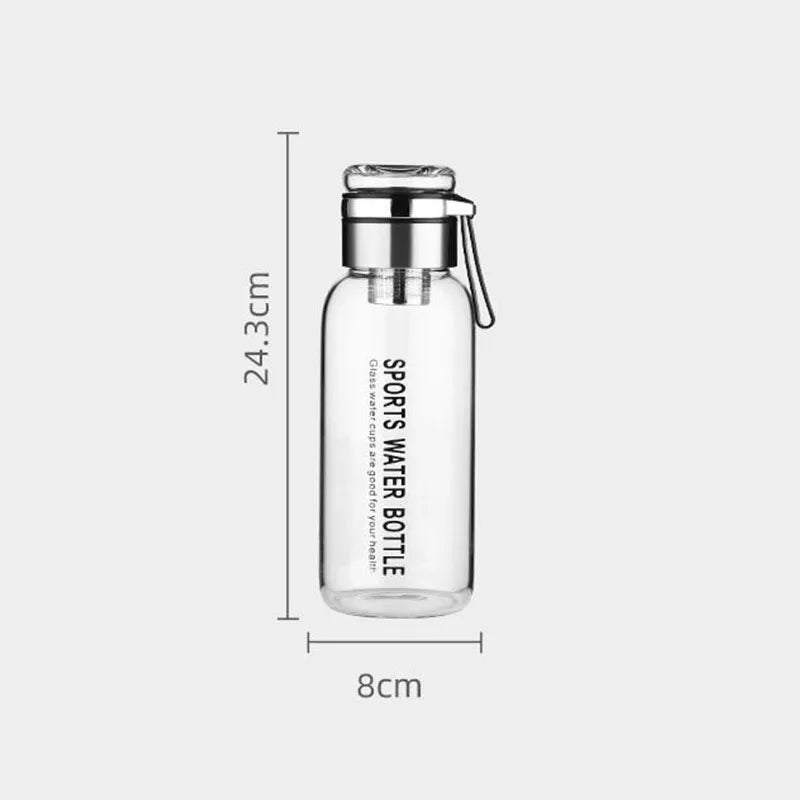 PureFizz™ Premium Glass Hydration Bottle – 1.0L