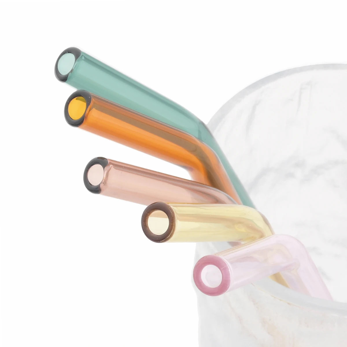 6pcs Reusable High Borosilicate